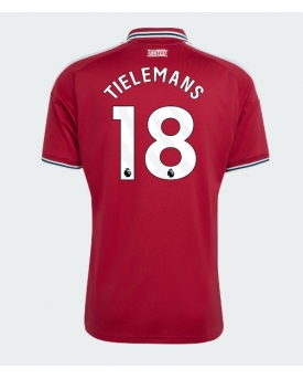 Manchester United Youri Tielemans #18 Maglia Gara Casa Repliche 2026-27 Maniche Corte Manchester United Youri Tielemans #18 Maglia Gara Casa Repliche 2026-27 Maniche Corte